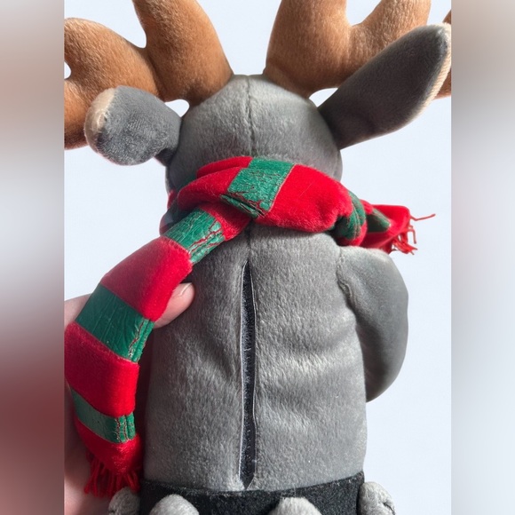 Rudolph Reindeer K&M International 19” Velcro Plush - Picture 3 of 6